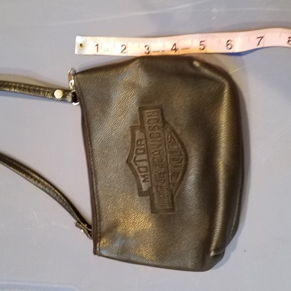 HarleyDavidson Bags Harleydavidson Small Black Leather Bag Poshmark